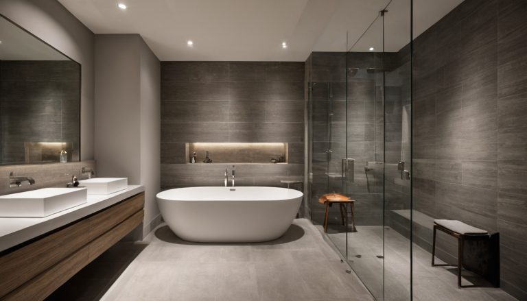 A luxury bathroom contractor bid is only comparable when the scope, drawings, exclusions, and finish assumptions match interior planning detail