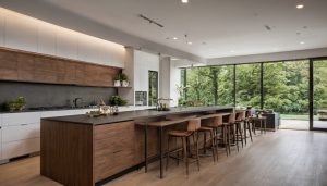 Luxury Kitchen Renovation Cost Drivers: Slab Yield, Appliance Panels, Ventilation, and Labor Sequencing shown in a luxury residential interior