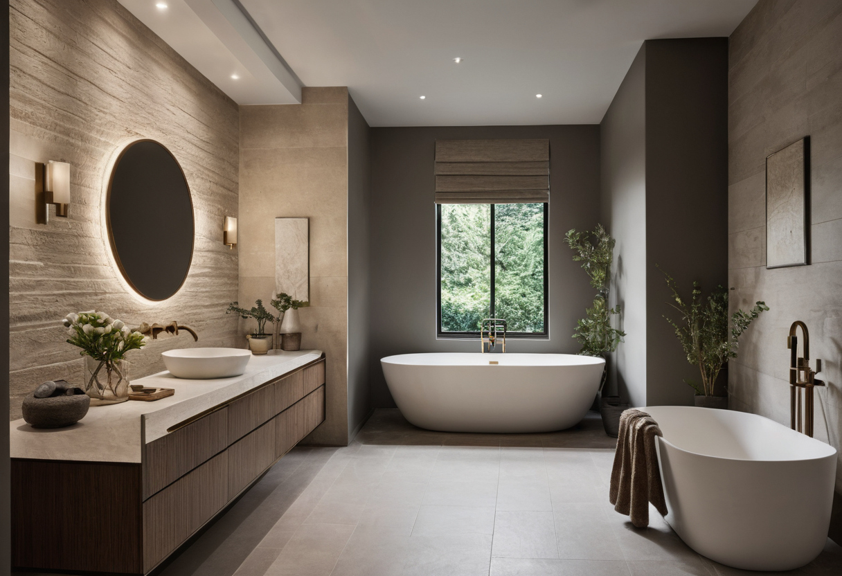 Luxury interior image showing A bathroom remodel contractor should be verified for licensing, insurance, supervision, and specialist trade control before selection