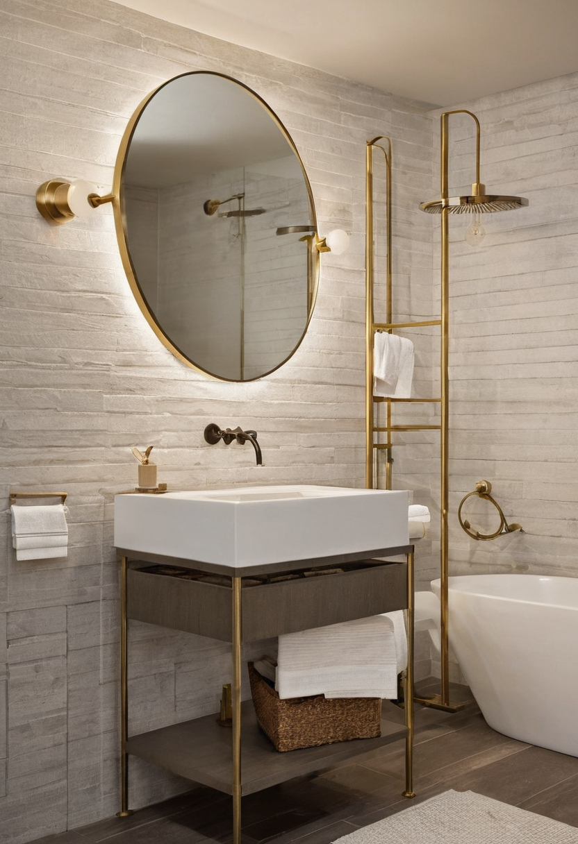 Site protection standards should be written into the bathroom remodel contract for occupied luxury homes shown in a luxury residential interior