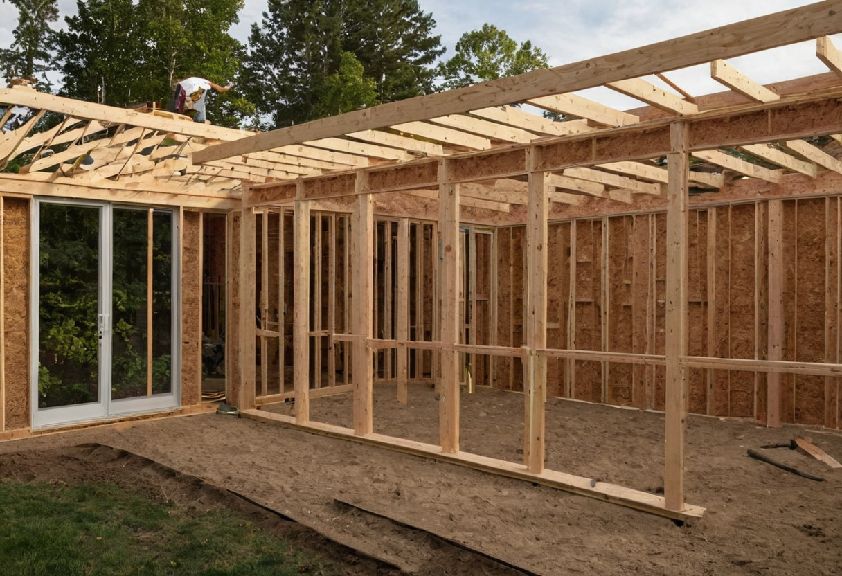 A contractor-ready luxury home addition scope must define sequence, protection, allowances, and inspections editorial visual